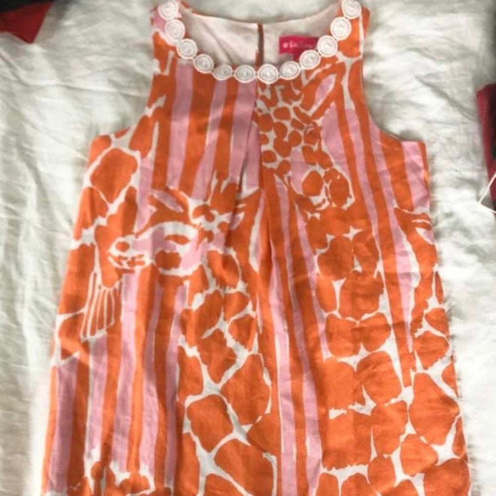 Girls Lilly Pulitzer for Target Linen Dress 10-12